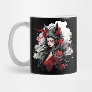 kitsune girl Mug